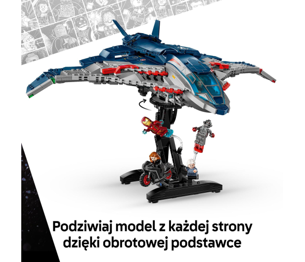 LEGO Marvel Avengers: Czas Ultrona — Quinjet 76325 - 1331730 - zdjęcie 7